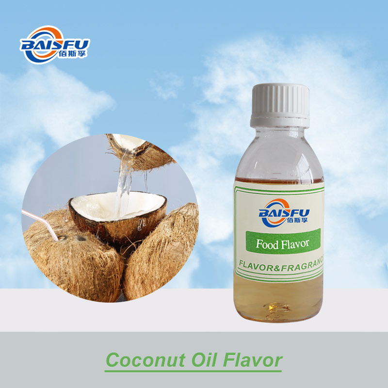 Food Grade Baisfu Coconut Oil Flavor Liquid for Food Beverages Drinks
