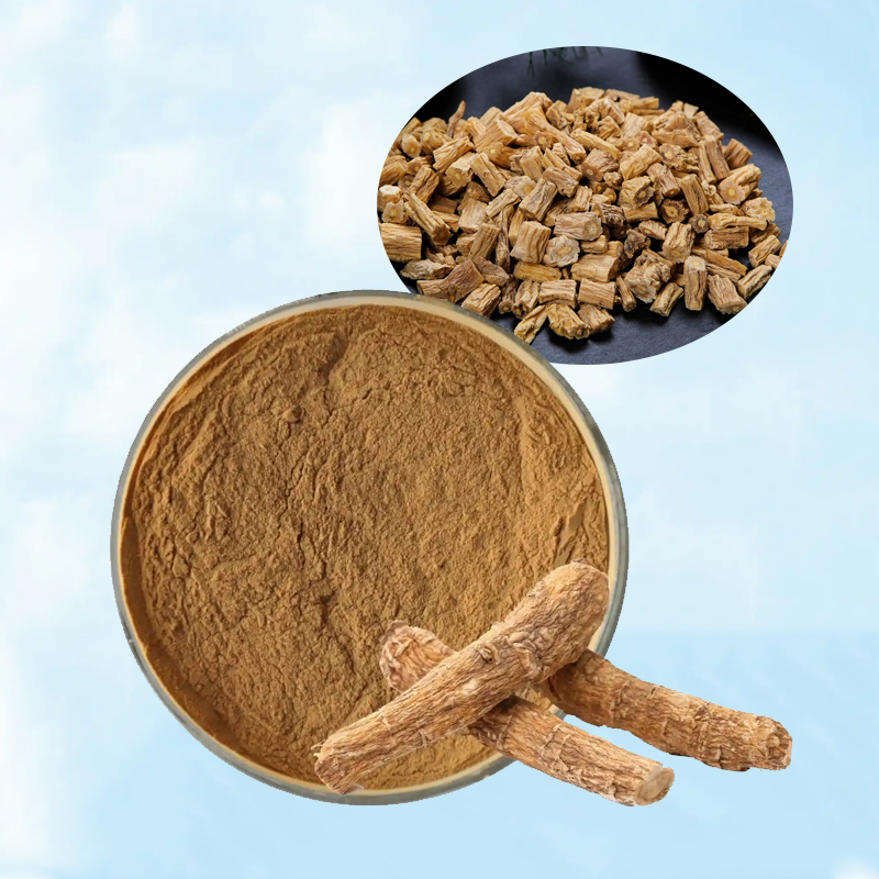 Baisfu best selling Fllase AsiabelI Root Tangshen Powder Brown Yellow Fine Powder Used in beverage