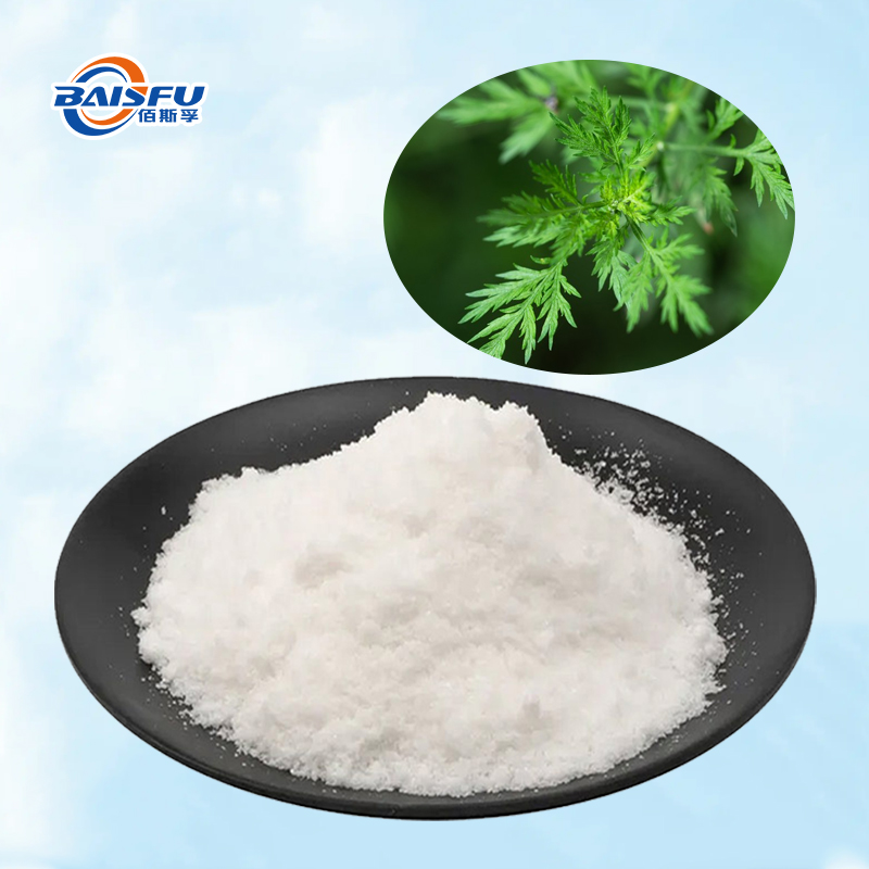 Baisfu high quality White crystalline powder 98% Dihydroartemisinin CAS NO.:71939-50-9 use in anti-malaria treatment