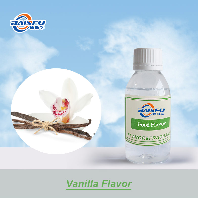 BAISFU Natural Concentrate Vanilla Flavour Export to the Netherlands Flavor Company 100kg for Beverages and Ice Cream