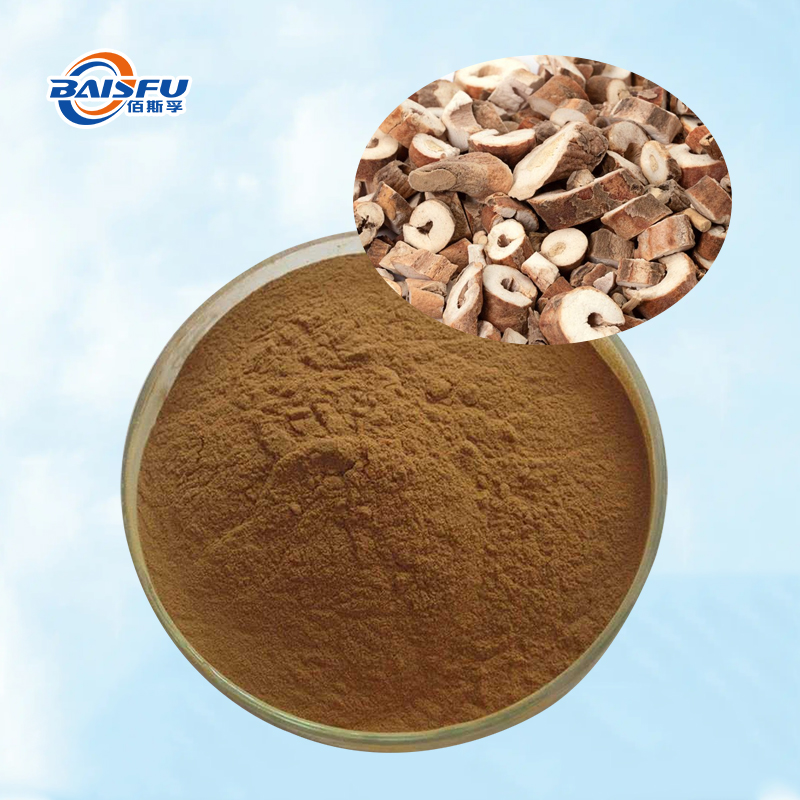 Baisfu high quality Brown yellow fine powder pure natural Tree Peony Bark P.E. paeonol for medicine and health care product