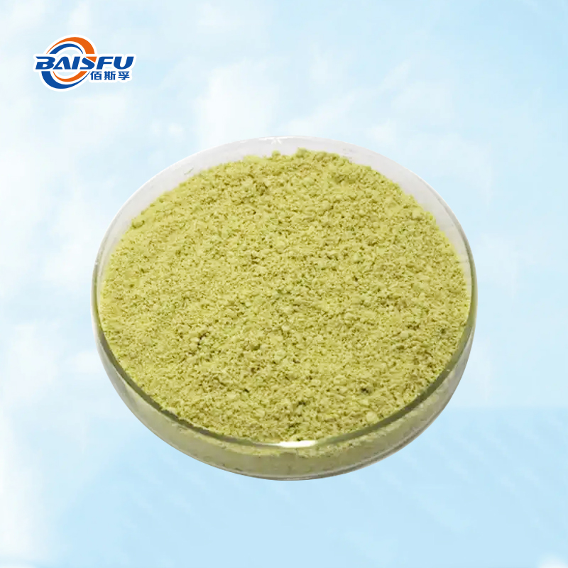 Baisfu natural Organic Ferrous Gluconate high quality Light yellow crystalline powder for Nutritional fortifiers and health supplements