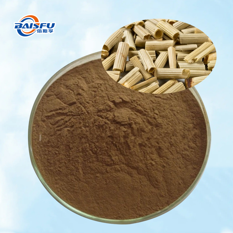 Baisfu natural plant Common Scouring Rush Herb Extract best quality brown yellow fine powder Flavonoids for Health supplements and medicines