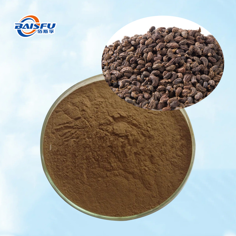 Baisfu Ligustrum Lucidum Ait P.E High Quality Brownish-Yellow Powder Food Additives and Health Supplements