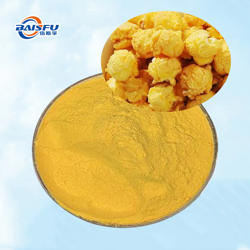 Baisfu High Quality Puffed Corn Powder Yellow Fine Powder for Candy Chocolate and Snack Foods