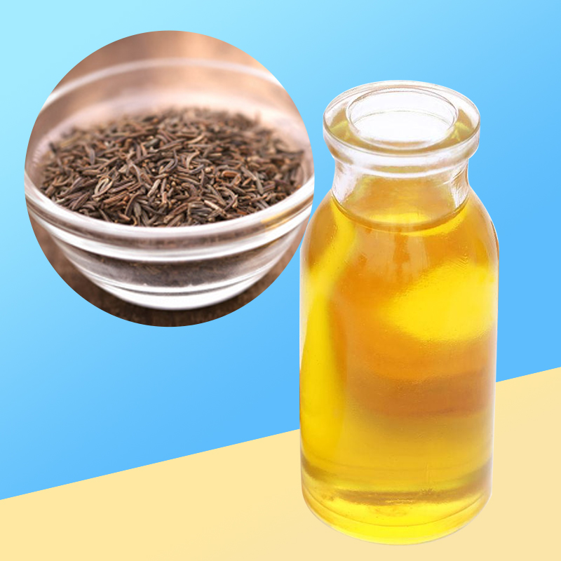 Baisfu Factory Sales Caraway Oil Best quality yellow Clear Liquid for Health Supplements and Food