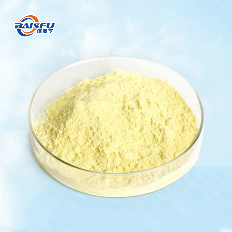 Baisfu Top Quality Sophoridine CAS 6882-68-4  Yellow Powder  for Medicine and research